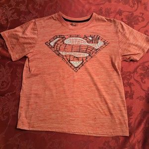 Distressed Superman Graphic Tee - GT23